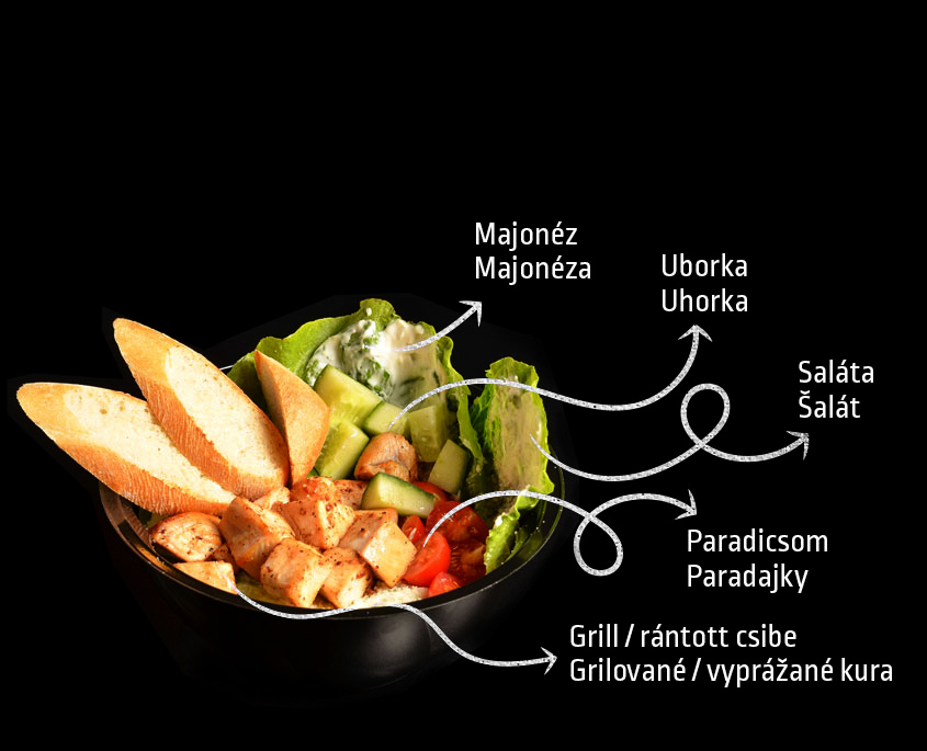 Salad of Caesar